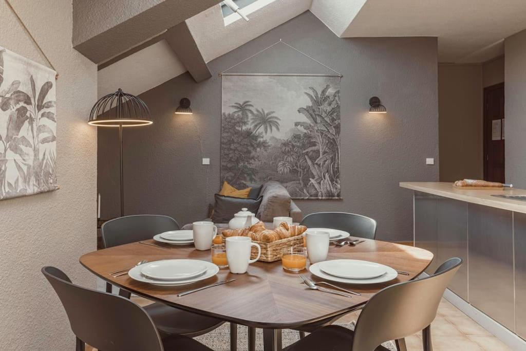 " Le Manoir Du Riouffe " Citycenter - Charme A La Francaise - Congres - Clim - Wifi Кан Екстериор снимка